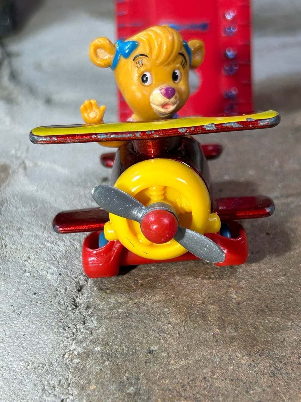 Talespin Molly Cunningham Figure Metal Plane Toy Vintage Disney Afternoon 1989